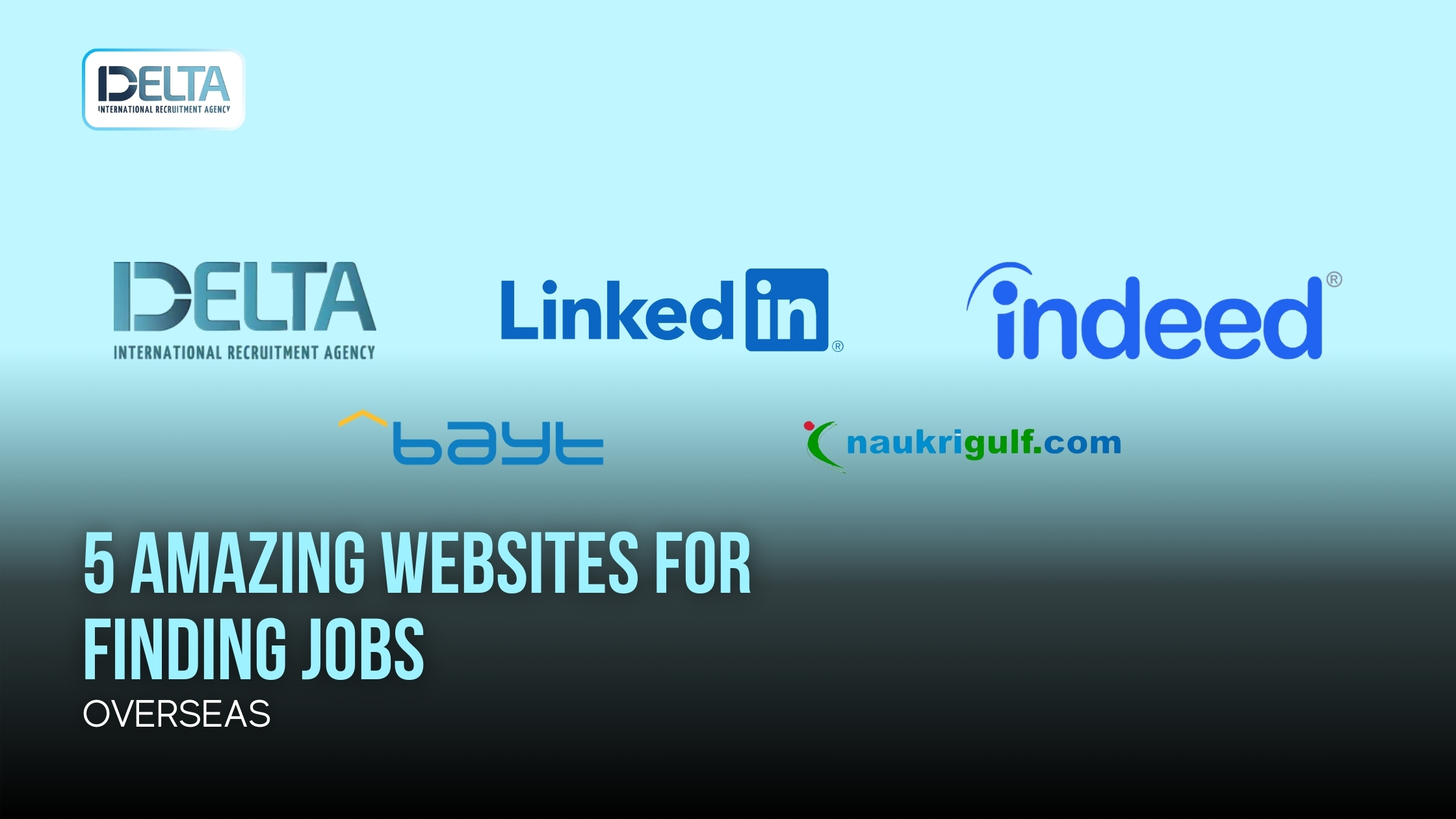 5 Amazing Websites for Finding Jobs Overseas